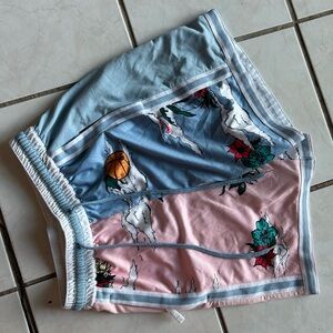 Nike two-tone basketball shorts